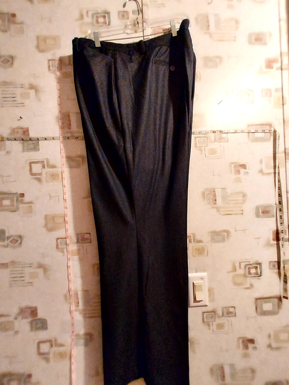 Worthington Modern Fit Wide Leg Pants in Black Waist 28W